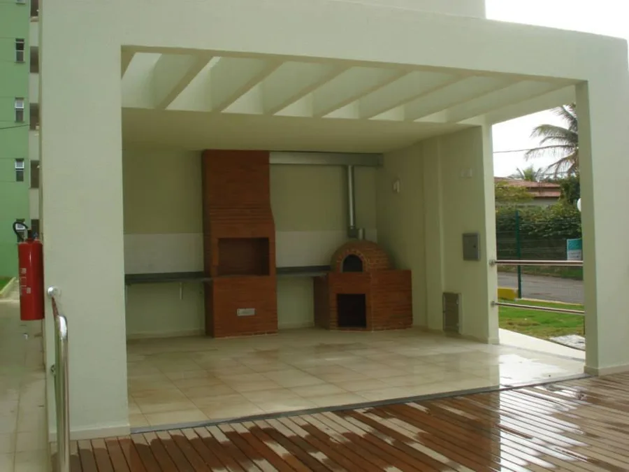 Fachada do Vista do Atlântico Condomínio Clube, em Jacaraípe, Serra